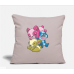 Pansexual Panda,Kawaii Pastel Goth Anime Art Pan Light Taupe Pillow